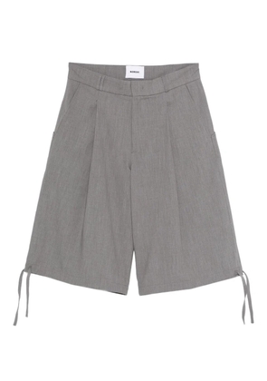 Bonsai virgin wool-blend shorts - Grey
