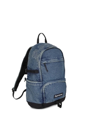 Supreme denim backpack - Blue