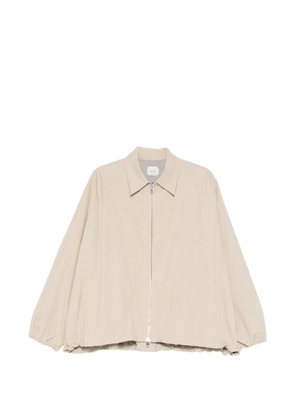 Alysi drawstring jacket - Neutrals