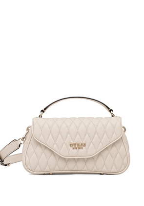GUESS USA quilted satchel cross body bag - Neutrals