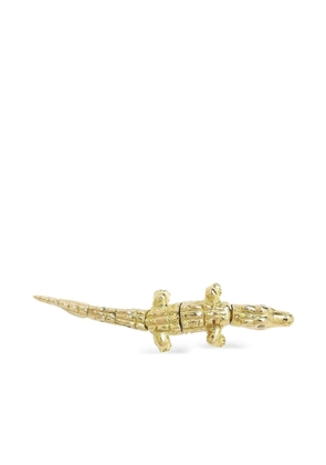 Bibi van der Velden 18K yellow gold Alligator earring