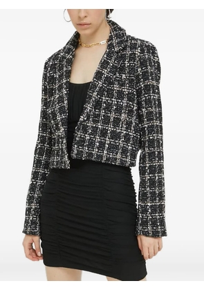 Abercrombie & Fitch short tweed jacket - Black