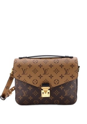 Louis Vuitton Pre-Owned Pochette Metis Reverse Monogram Canvas crossbody bag - Brown