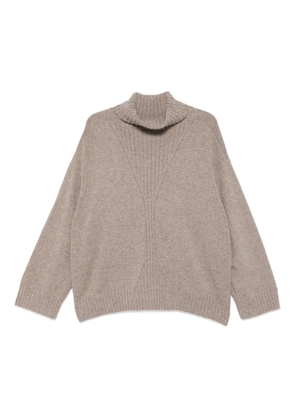 BOMPARD ribbed turtleneck sweater - Neutrals