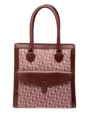 Christian Dior Pre-Owned 2002 Diorissimo Trotter Canvas tote bag - Red