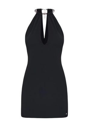 AMIRI rhinestone-embellished mini dress - Black