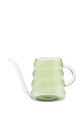 &k Amsterdam Swell glass watering can (10cm) - Green