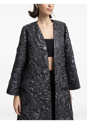 Gemy Maalouf structured cape - Grey