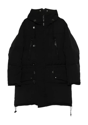 Yohji Yamamoto Pre-Owned 1990s drawstring-hood coat - Black