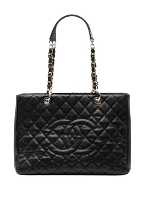 CHANEL Pre-Owned 2010-2011 Caviar Grand Shopping tote bag - Black