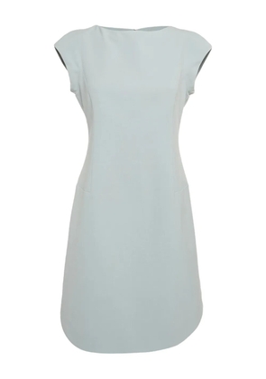 Emporio Armani Pre-Owned cap-sleeve A-line dress - Grey