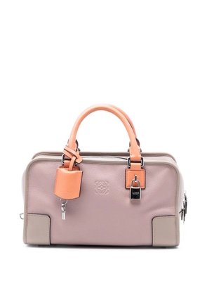 Loewe Pre-Owned 2010-2025 Tricolor Leather Amazona 28 handbag - Purple
