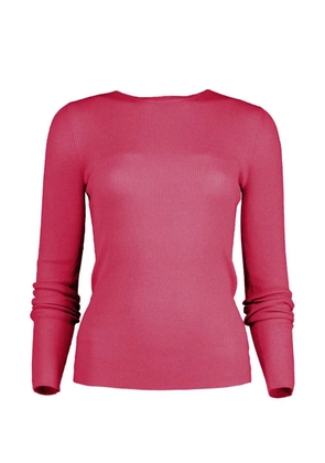 Michael Kors Collection Hutton ribbed long-sleeve T-shirt - Pink