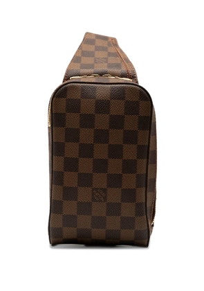 Louis Vuitton Pre-Owned 2005 Damier Ebene Geronimos crossbody bag - Brown