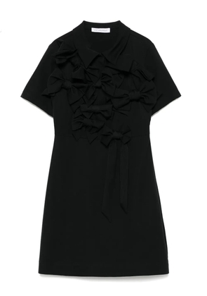 Viktor & Rolf bow bouquet mini dress - Black