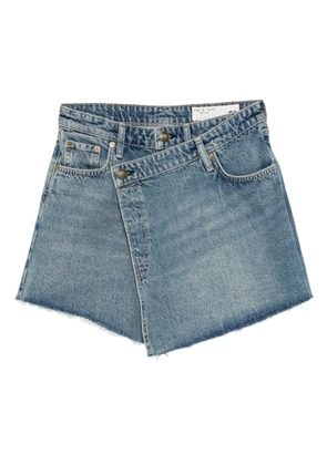 rag & bone Belina cotton skort - Blue