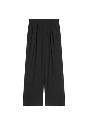 DRIES VAN NOTEN concealed-fastening trousers - Black