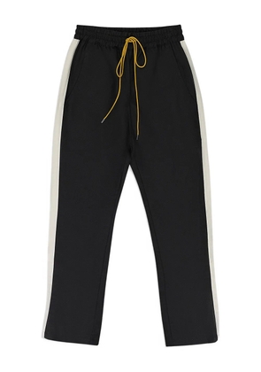 RHUDE side-stripe track pants - Black