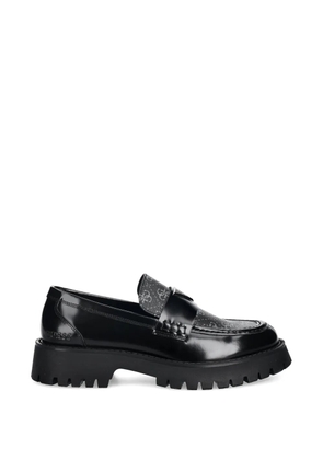 GUESS USA Gorizia leather loafers - Black