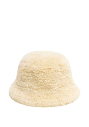 Apparis Amara bouclette bucket hat - Neutrals
