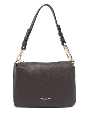 MY BEST BAG leather tote bag - Brown