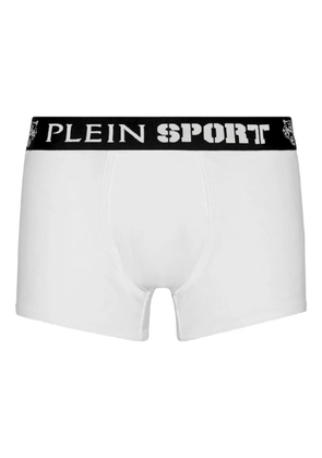 Plein Sport logo-waistband boxers - '01 white'