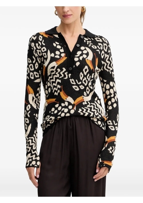 FARM Rio Tucanissimo polo sweater - Black