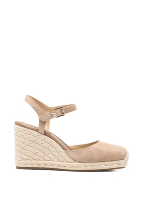 Michael Kors Kenzie wedge espadrille sandals - Neutrals