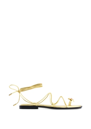 Nodaleto Bulla Isla jewelled sandals - Gold