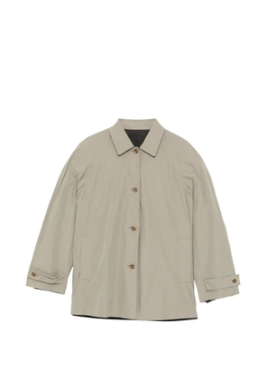 JNBY oversized A-line trench coat - Neutrals