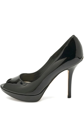 Christian Dior Pre-Owned Miss Dior peep-toe platform pumps - Black