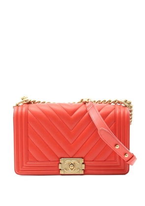 CHANEL Pre-Owned Boy Chanel shoulder bag - Red