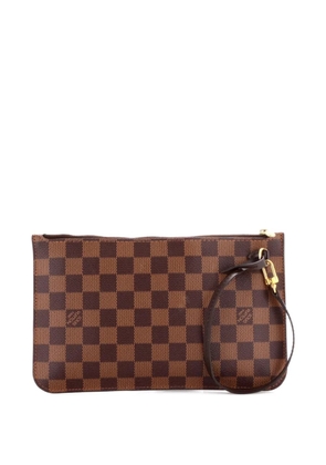 Louis Vuitton Pre-Owned Neverfull Pochette Damier Large pouch - Brown