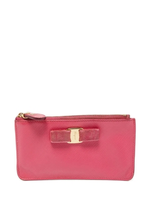 Ferragamo Pre-Owned Vara-bow wallet - Pink