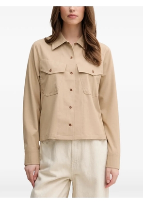 Mos Mosh Phila Roy flap-pocket shirt - Neutrals