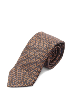 Hermès Pre-Owned 2020's parade silk tie - Blue