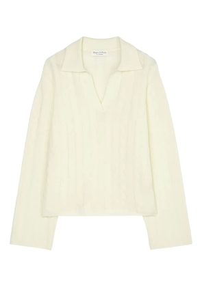 Marc O'Polo cable-knit sweater - White
