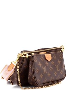 Louis Vuitton Pre-Owned Multi Pochette Accessoires Monogram Canvas crossbody bag - Brown