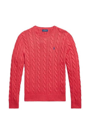 Polo Ralph Lauren cable-knit crew-neck sweater - Red