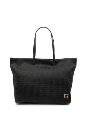 Fendi Pre-Owned 2000-2010 Micro Zucchino Canvas tote bag - Black