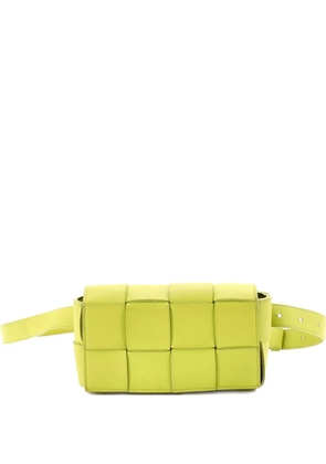 Bottega Veneta Pre-Owned Cassette Maxi Intrecciato Leather belt bag - Green