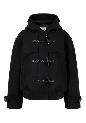 TOMBOY toggle-fastening hooded jacket - Black