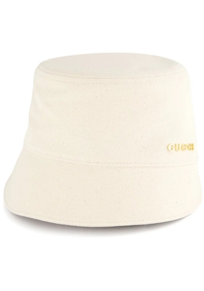 Gucci logo bucket hat - Neutrals