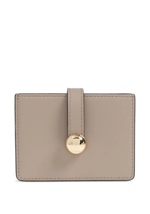 Furla tab-detail card holder - Grey
