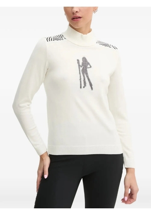 NEWLAND patterned graphic sweater - Neutrals