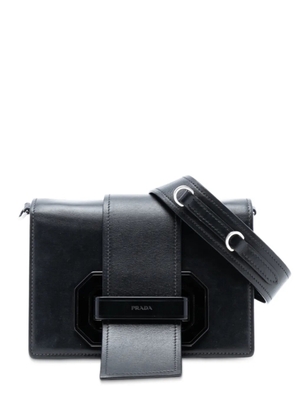 Prada Pre-Owned 2010-2025 City Calf Plex Ribbon crossbody bag - Black