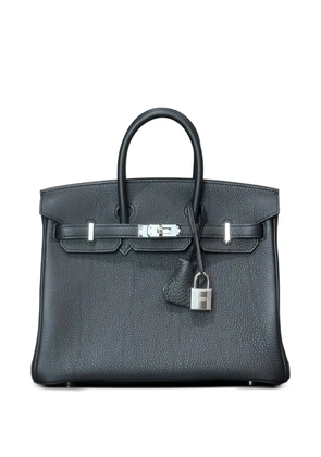 Hermès Pre-Owned 2025 25 Birkin leather tote bag - Black