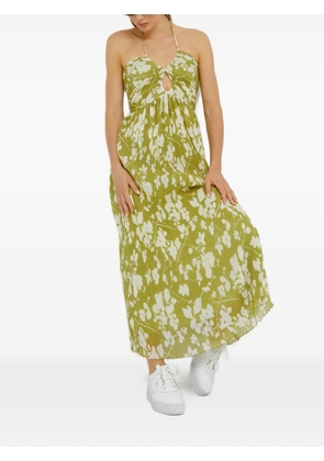 Abercrombie & Fitch floral-print maxi dress - Green
