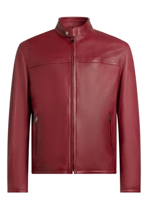 ETRO nappa leather jacket - Red