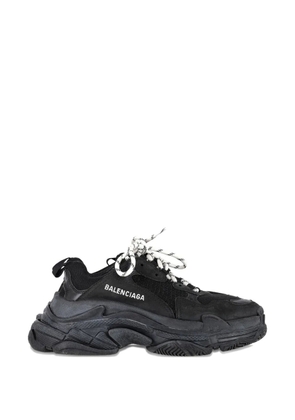 Balenciaga Pre-Owned Triple S lace-up sneakers - Black